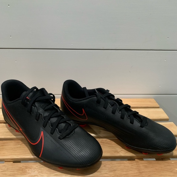 Nike Other - Nike, soccer cleats.  Black and red, like new condition.
